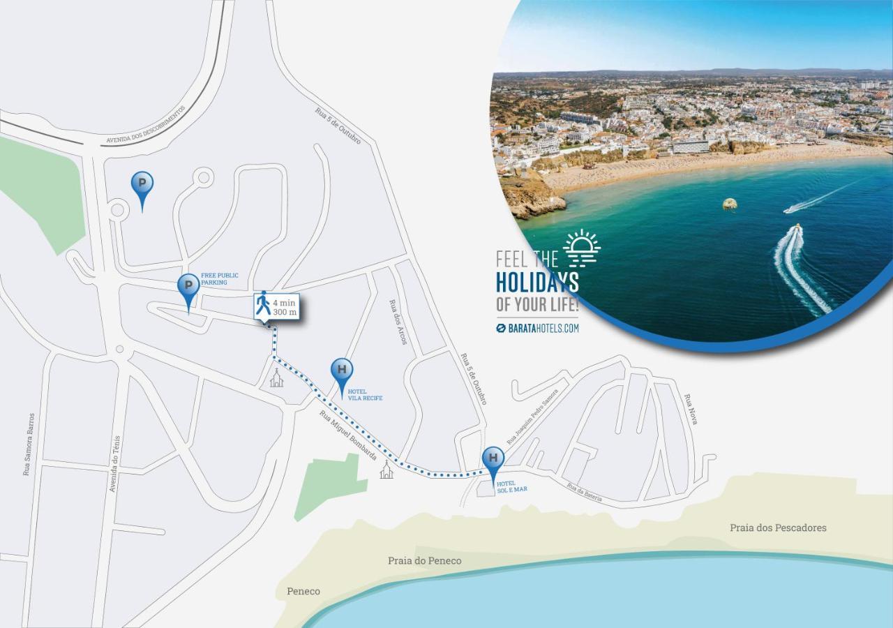 Hotel Sol E Mar Albufeira - Adults Only Dış mekan fotoğraf